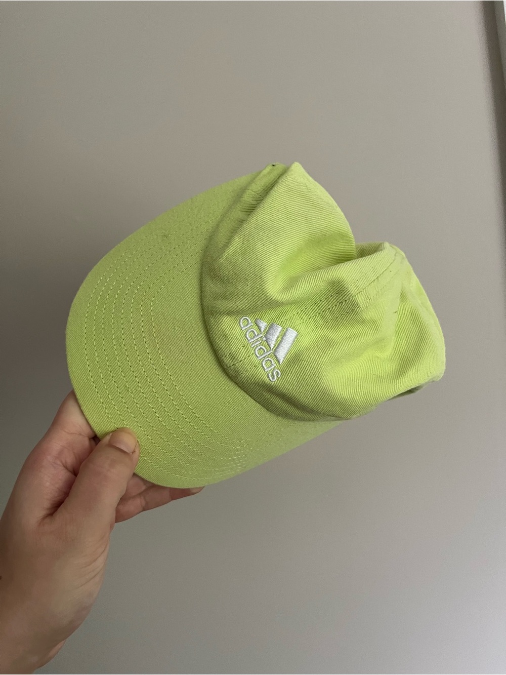 adidas Neon Green Baseball Cap